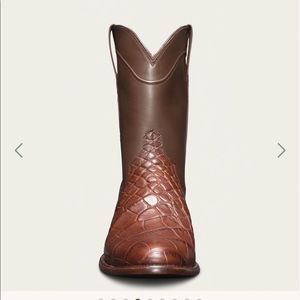 Tecovas The Townes gator skin boots